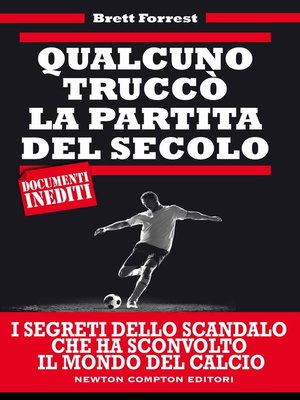 cover image of Qualcuno truccò la partita del secolo